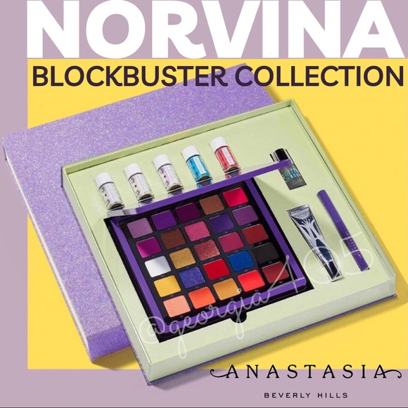 🆕💜ABH NORVINA Blockbuster Collection Anastasia - Picture 1 of 12
